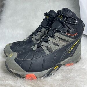 La Sportiva Frost GTX Women’s Hiking Boots Gore-Tex Vibram Black Gray Size 9.5